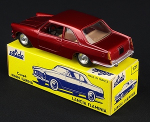 Solido 121 lancia flaminia jj554 back