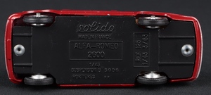 Solido 125 alfa romeo jj555 base