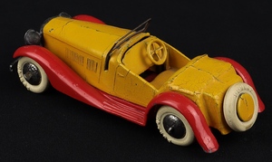 Dinky toys 24h pre war sports tourer jj550 back