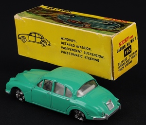 Nicky dinky 195 jaguar 3.4 mk ii jj563 back