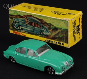 Nicky dinky 195 jaguar 3.4 mk ii jj563 front