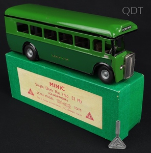 Minic 52m single deck bus jj565 front