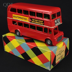 Minic m214 double decker bus jj566 front