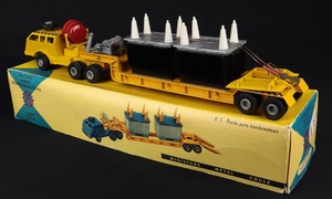 Jouets france p3 low loader transformer jj604 back