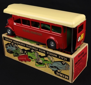Tri ang minic single deck bus jj608 back
