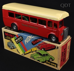 Tri ang minic single deck bus jj608 front