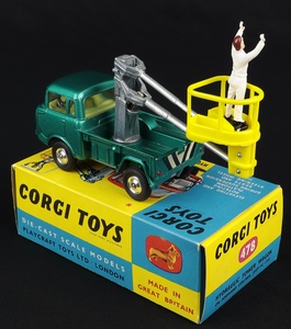 Corgi toys 478 hydraulic tower wagon jj620 back