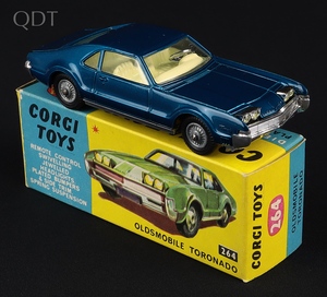 Corgi toys 264 oldsmobile toronado jj683 front