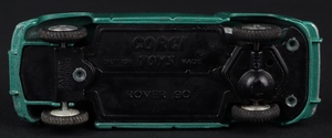 Corgi toys 204m rover 90 saloon jj714 base