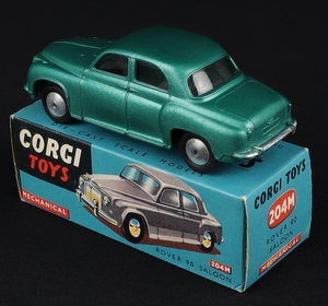 Corgi toys 204m rover 90 saloon jj714 back