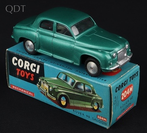 Corgi toys 204m rover 90 saloon jj714 front