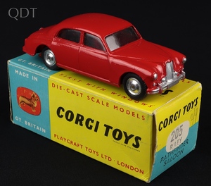Corgi toys 205 riley jj718 front
