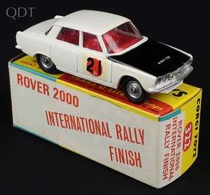 Corgi toys 322 rover 2000 monte carlo jj720 front
