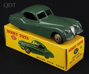 Dinky toys 157 jaguar xk120 coupe jj723 front