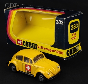Corgi toys 383 vw 1200 ptt jj735 front