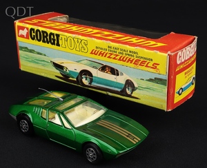 Corgi toys 203 mangusta de tomaso jj755 front