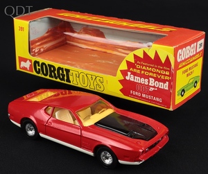 Corgi toys 391 james bond mustang jj820 front