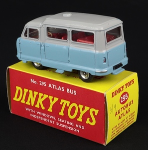 Dinky toys 295 atlas bus jj843 back