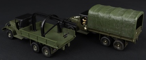 French dinky  808 military recovery gmc 809 u.s.  army truck jj844 back