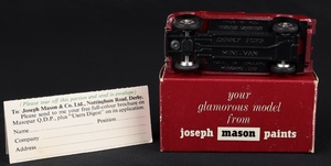 Dinky toys 274 mason paints promotional mini van jj847 base