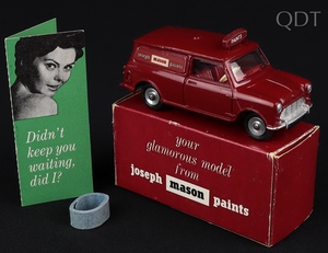 Dinky toys 274 mason paints promotional mini van jj847 front