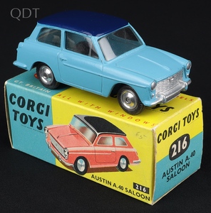 Corgi toys 216 austin a40 saloon jj871 front