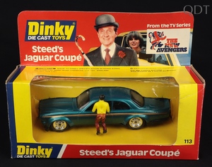 Dinky toys 113 steed's jaguar coupe jj878