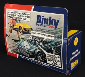 Dinky toys 113 steed's jaguar coupé jj878 back