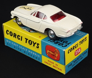 Corgi toys 258 the saint's car volvo p1800 jj880 back