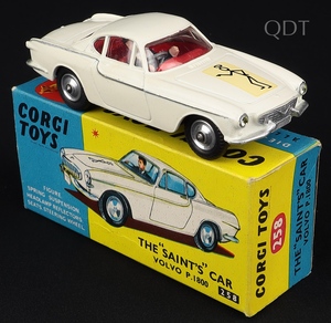 Corgi toys 258 the saint's car volvo p1800 jj880 front