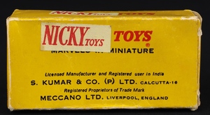 Nicky dinky toys 239 vanwall racing car jj922 box