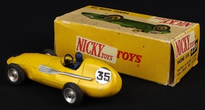 Nicky dinky toys 239 vanwall racing car jj922 back