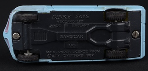 Dinky toys 108 sam's car jj949 base