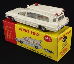Dinky toys 263 superior criterion ambulance jj975 back