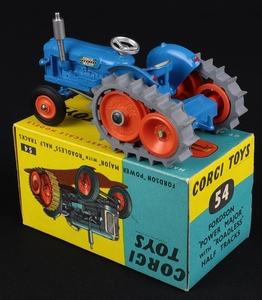 Corgi toys 54 fordson power major tractor jj988 back
