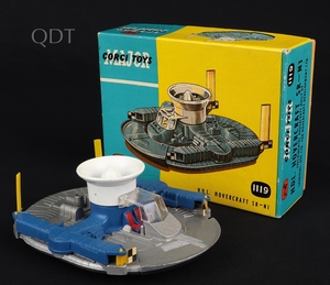 Corgi toys 1119 hovercraft jj989 front