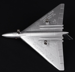Dinky toys 992 avro vulcan delta wing bomber jj992 base