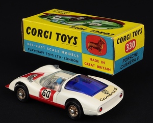 Corgi toys 330 porsche carrera jj997 back