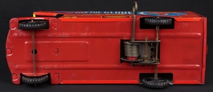 Wells brimtoy transport van  all over globe jj993 base