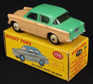 Dinky toys 175 hillman minx kk29 back