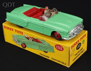Dinky toys 132 packard convertible kk30 front