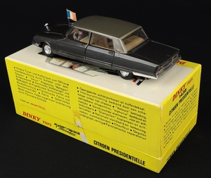 French dinky toys 1435 citroen presidentielle kk51 back