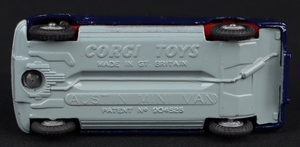 Corgi toys 448 bmc mini police van tracker dog kk75 base