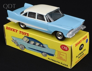 Dinky toys 178 plymouth plaza kk81 front