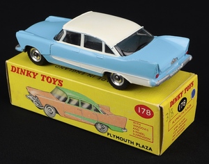Dinky toys 178 plymouth plaza kk81 back