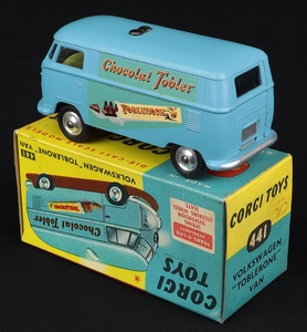 Corgi toys 441 toblerone volkswagen van kk85 back