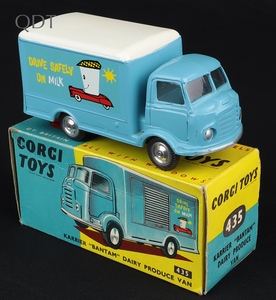 Corgi toys 435 karrier bantam van drive safely kk87 front
