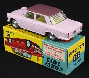 Corgi toys 232 fiat 2100 kk90 back