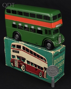 Chad valley wee kin double decker bus kk1340 front