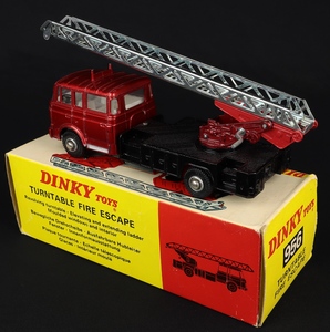 Dinky toys 956 turntable fire escape kk1352 back